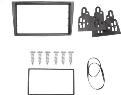 2din inbouwframe Opel corsa-grijs